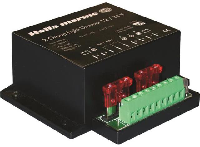 Hella Marine 2 Group Light Dimmer 12/24V - Houseboatparts.com