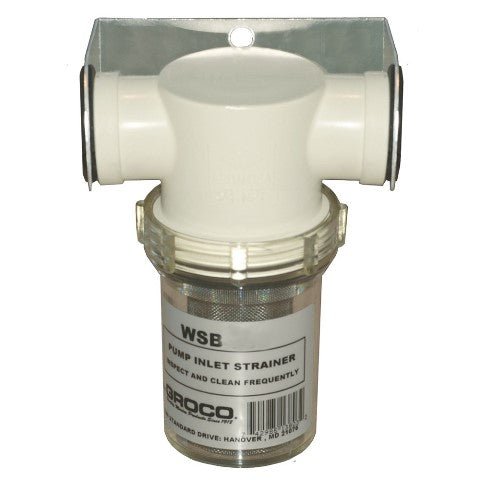 Groco WSB - 750 Pump Strainer & Basket 3/4" NPT - Houseboatparts.com
