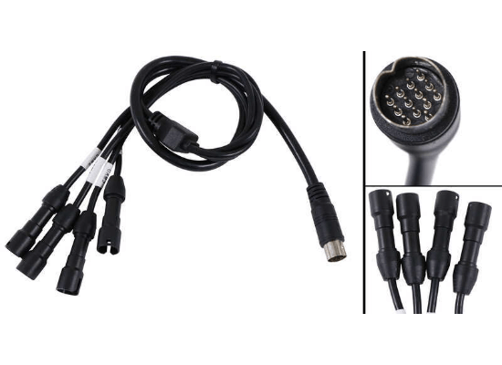 Voyager RV Backup Camera Monitor - 7" Screen - 4 Video Inputs - Houseboatparts.com