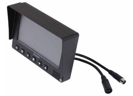Voyager RV Backup Camera Monitor - 7" Screen - 4 Video Inputs - Houseboatparts.com