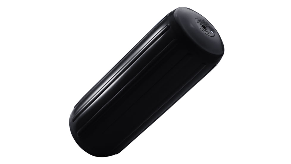 Polyform HTM - 3 Hole Through Middle Fender (Black 10.5" x 27") - Houseboatparts.com