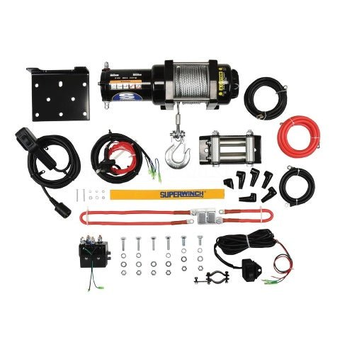Superwinch 3000 LBS 3/16" x 50ft Steel Rope LT3000 Winch 12V - Houseboatparts.com