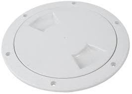 Deck Inspection Plate 4" - Houseboatparts.com