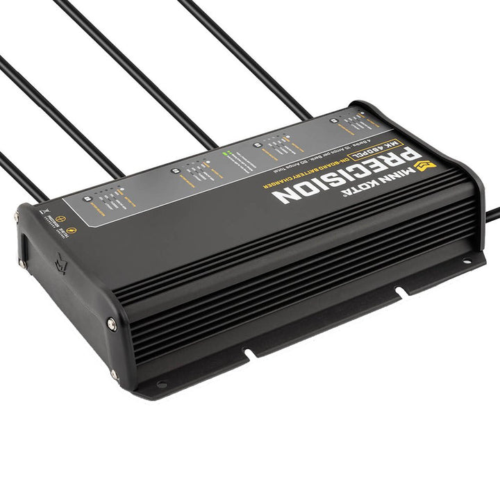 Minn Kota On - Board Precision Charger MK - 460 PCL 4 Bank x 15 AMP LI Optimized Charger [1834604] - Houseboatparts.com