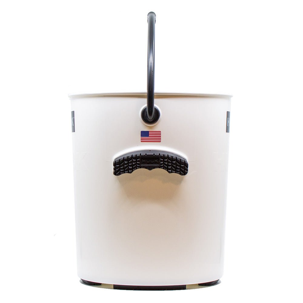 HUCK Performance Bucket - Tuxedo - White w/Black Handle [76174] - Houseboatparts.com