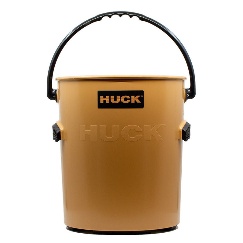 HUCK Performance Bucket - Black n Tan - Tan w/Black Handle [87154] - Houseboatparts.com
