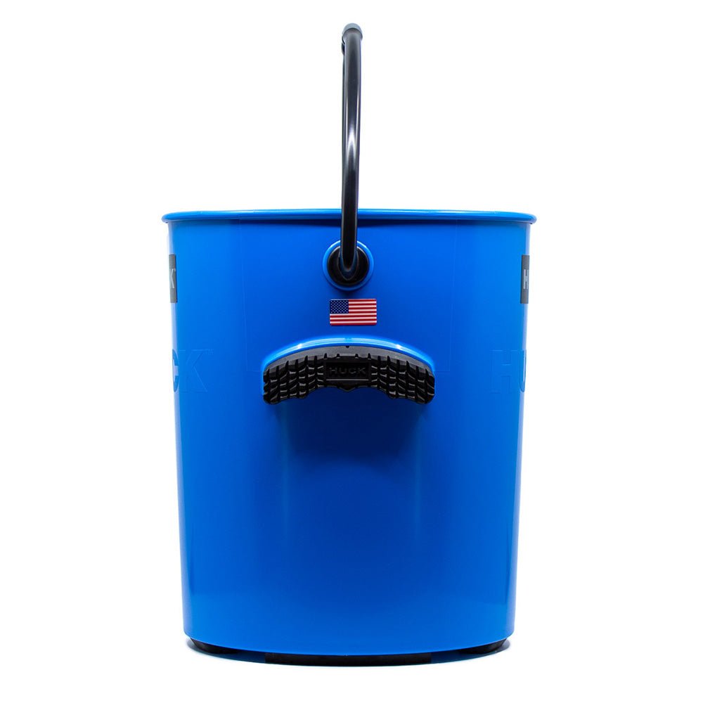 HUCK Performance Bucket - Black n Blue - Blue w/Black Handle [19243] - Houseboatparts.com