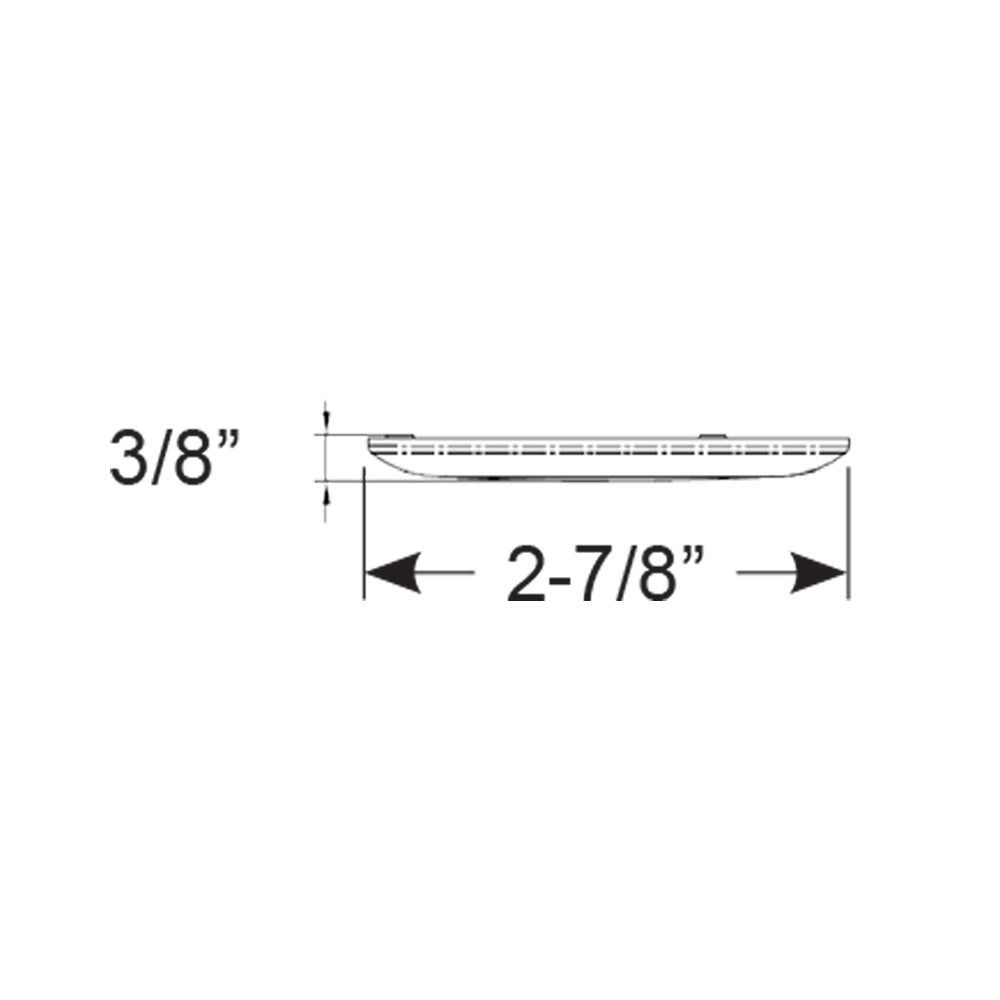 Scandvik B3 Downlight Surface Mount - Cool White - SS Trim - IP67 - 12/24V [41320P] - Houseboatparts.com