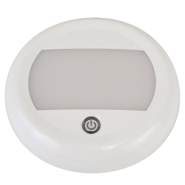 Scandvik 5" Dome Light w/Switch 3 Stage Dimming - 10-30V - IP67 [41323P] - Houseboatparts.com