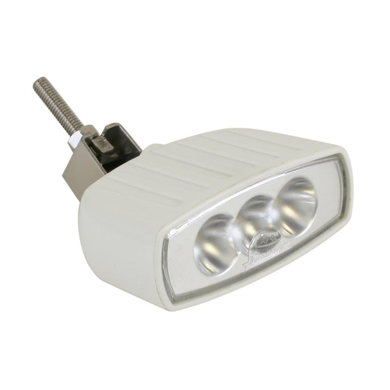 Scandvik Compact Bracket Mount LED Spreader Light - White [41445P] - Houseboatparts.com
