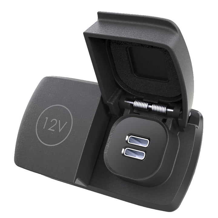 Scanstrut Flip Pro Multi - Dual USB-C 12V Power Socket [SC-MULTI-F1] - Houseboatparts.com