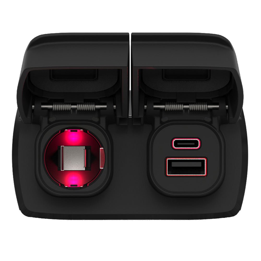 Scanstrut Flip Pro Duo - USB-A USB-C w/12V Power Socket [SC-MULTI-F2] - Houseboatparts.com