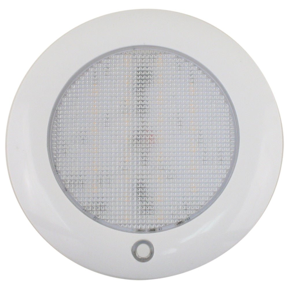 Scandvik Slim 5" Dome Light - Warm White/Red - 10-30V [41462P] - Houseboatparts.com
