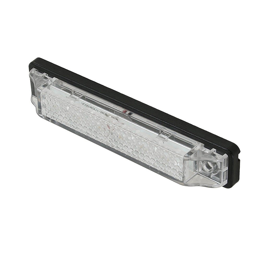 Scandvik 4" LED Light Strip - White w/Gasket - 12V [41640P] - Houseboatparts.com