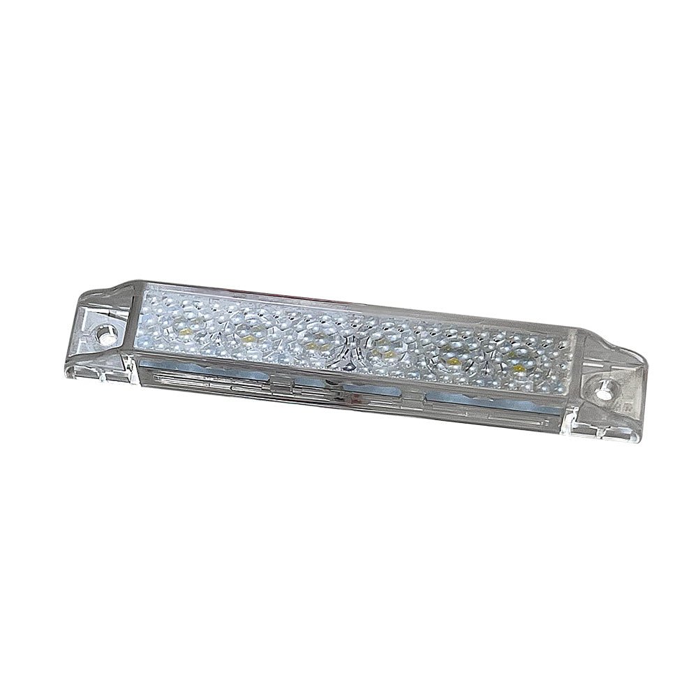 Scandvik 4" LED Light Strip - Blue w/Gasket - 12V [41641P] - Houseboatparts.com