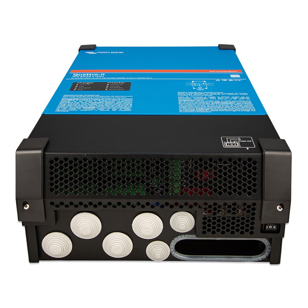 Victron Quattro - II - 24/3000 - 70 - 50/50 - 2X 120V [QUA242305130] - Houseboatparts.com