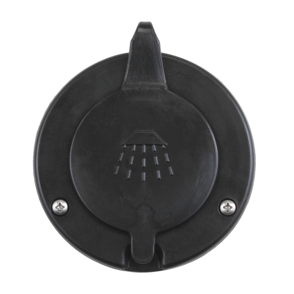 Scandvik Black Cap Container f/Scandvik Recessed Shower [10262P] - Houseboatparts.com