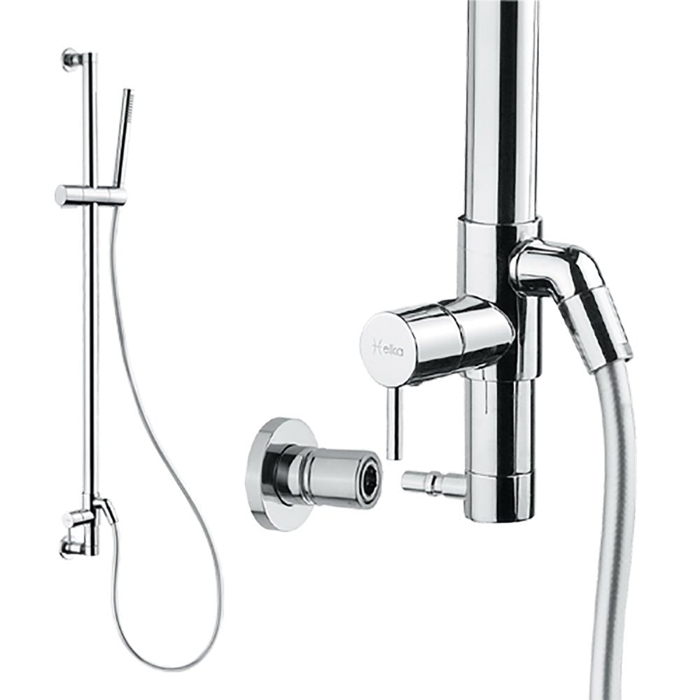 Scandvik All-In-One Shower System - 28" Shower Rail [16114] - Houseboatparts.com