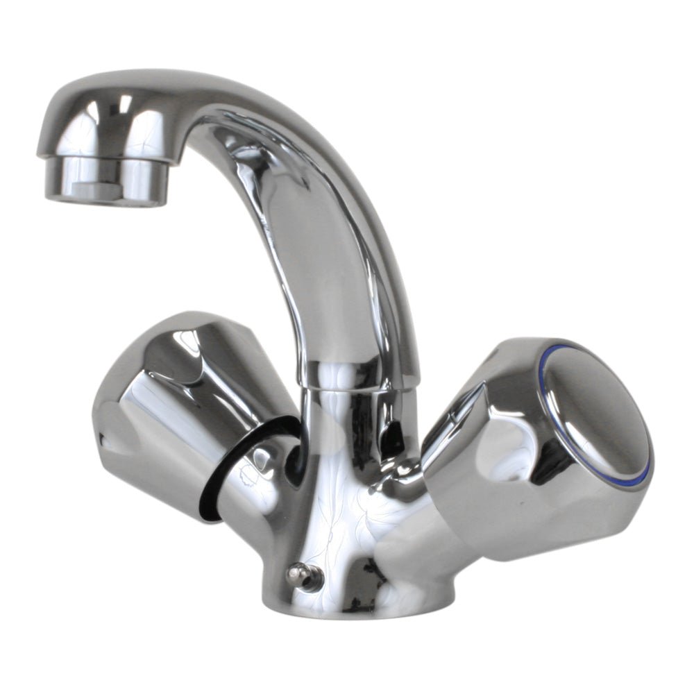 Scandvik Heavy-Duty Basin Mixer - Chrome Plated [10410P] - Houseboatparts.com