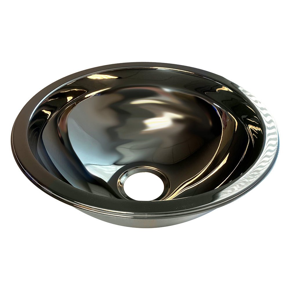 Scandvik SS Basin Sink - 11.5" x 5" - Mirror Finish [10201] - Houseboatparts.com