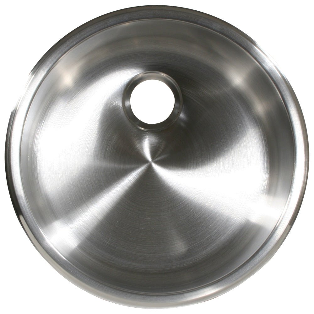 Scandvik SS Cylindrical Sink - (11-5/8" x 5") - Brushed Finish [10242] - Houseboatparts.com