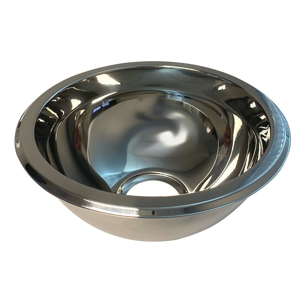 Scandvik SS Sink Basin - 9" x 4" - Mirror Finish [10923] - Houseboatparts.com