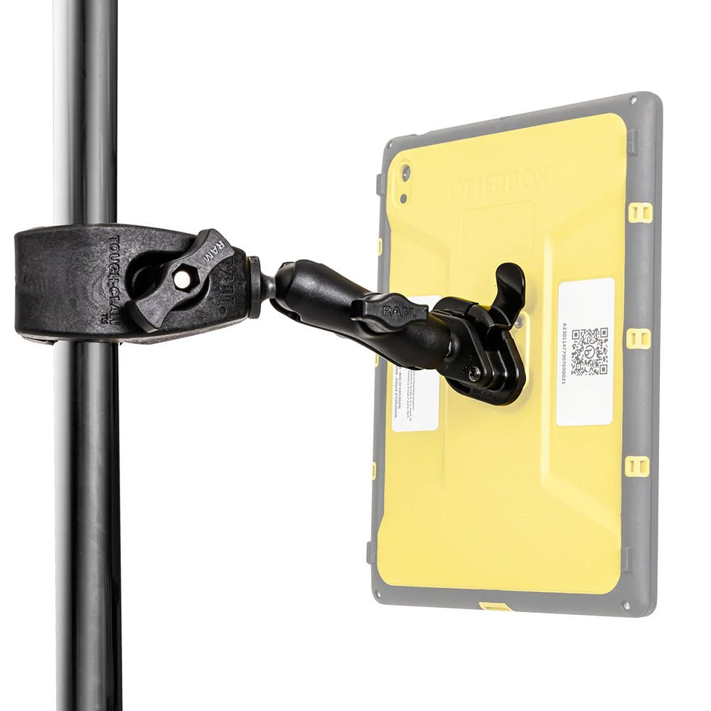 RAM Mount Tough-Claw Medium Clamp Mount w/Quick Release Adapter [RAP-B-404-326U] - Houseboatparts.com