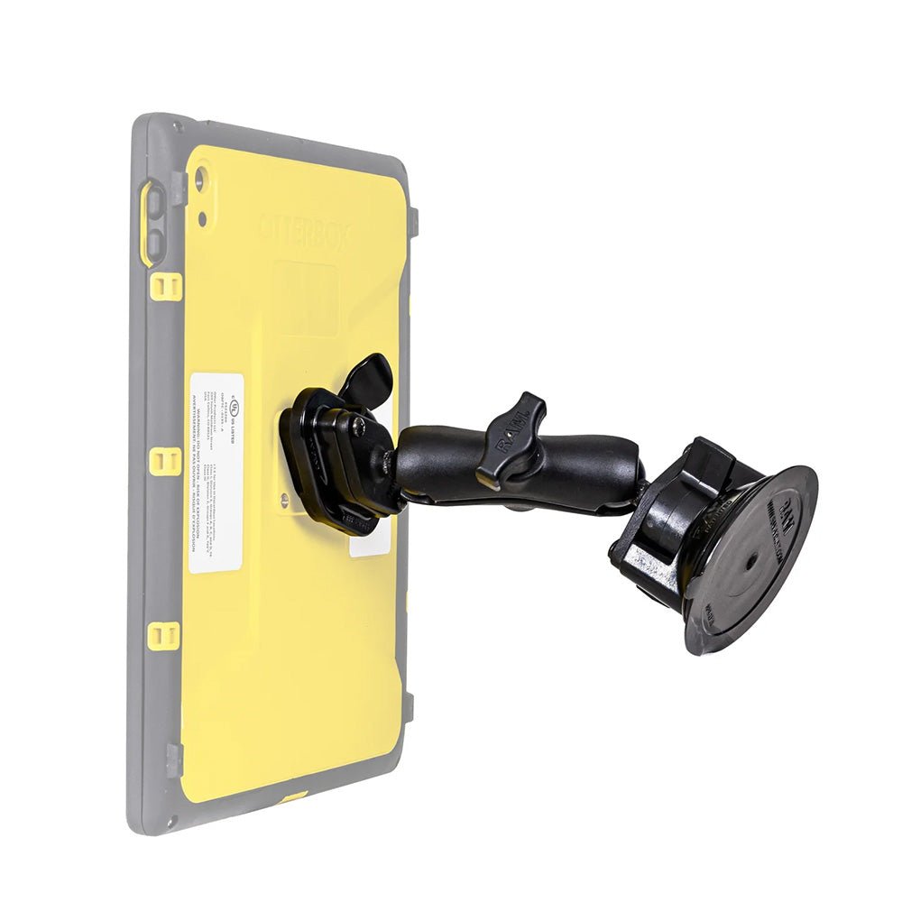 RAM Mount Twist-Lock Suction Cup Mount w/EZY-Mount Quick Release Adapter [RAM-B-166-326U] - Houseboatparts.com