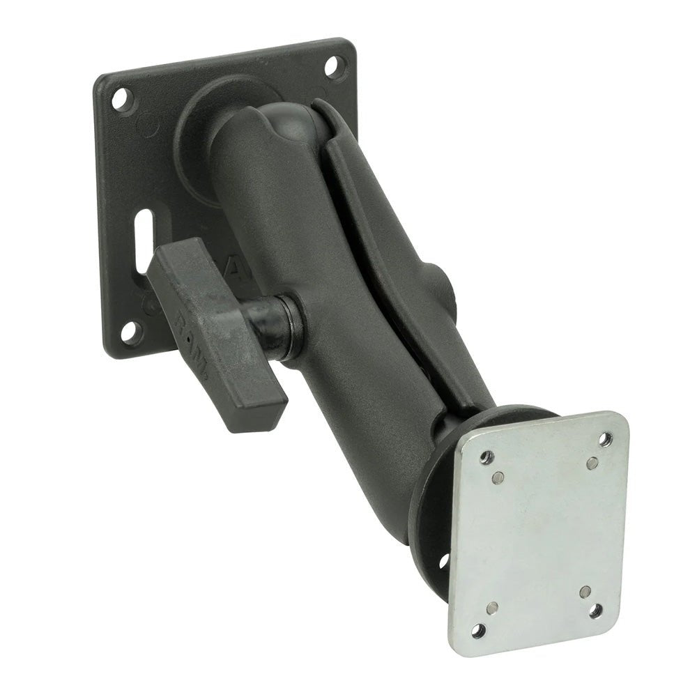 RAM Mount Universal Backing Plate Mount w/75x75mm VESA Plate [RAM-101-2461-225B2U] - Houseboatparts.com