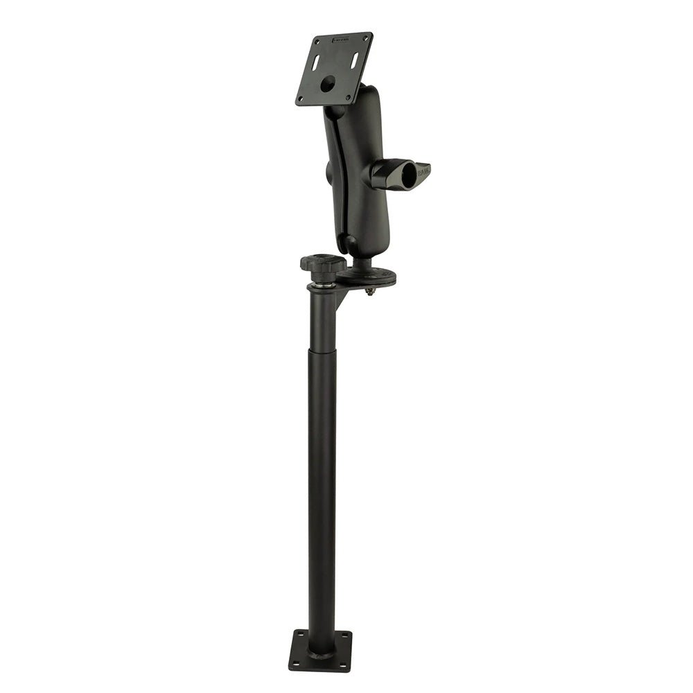 RAM Mount Tele-Pole w/12" 18" Poles 75mm VESA Mount [RAM-VP-1218F-D-101-2461U] - Houseboatparts.com