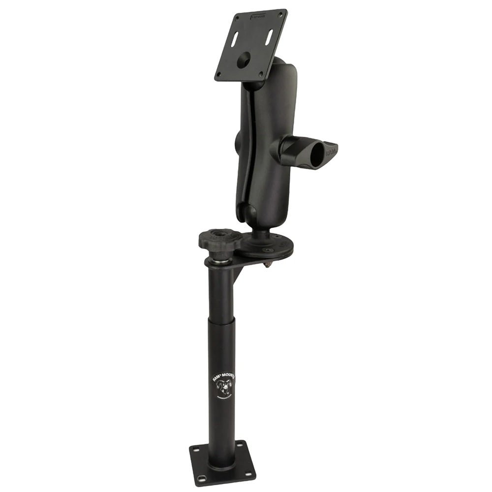 RAM Mount Tele-Pole w/8" 9" Poles 75mm VESA Mount [RAM-VP-89F-D-101-2461U] - Houseboatparts.com