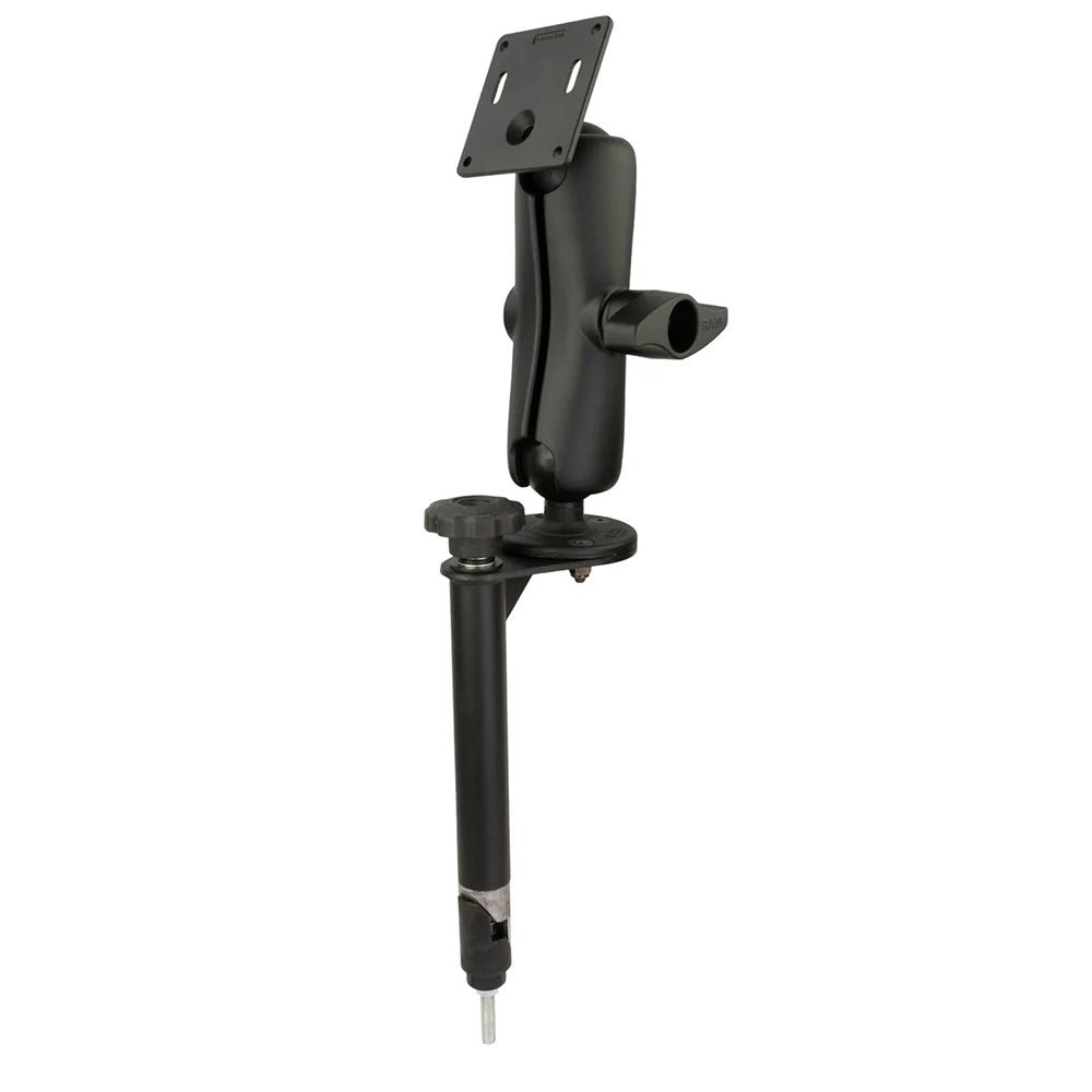 RAM Mount 8" Upper Flange Pole with D Size 75x75mm VESA Mount [RAM-VP-TTMF8-D-101-2461U] - Houseboatparts.com