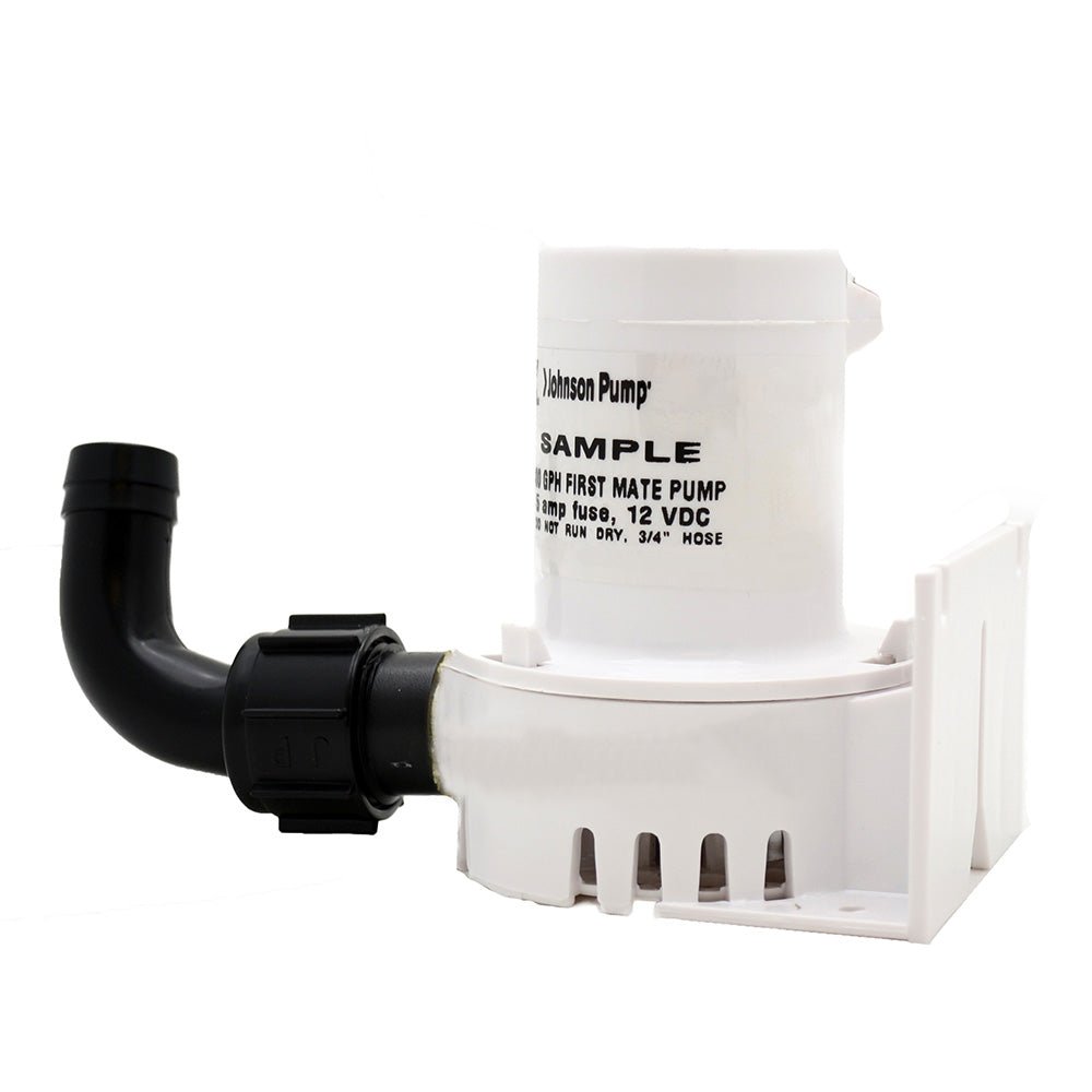 Johnson Pump First Mate HP 400 GPH 12V - Threaded Port [21405HP] - Houseboatparts.com