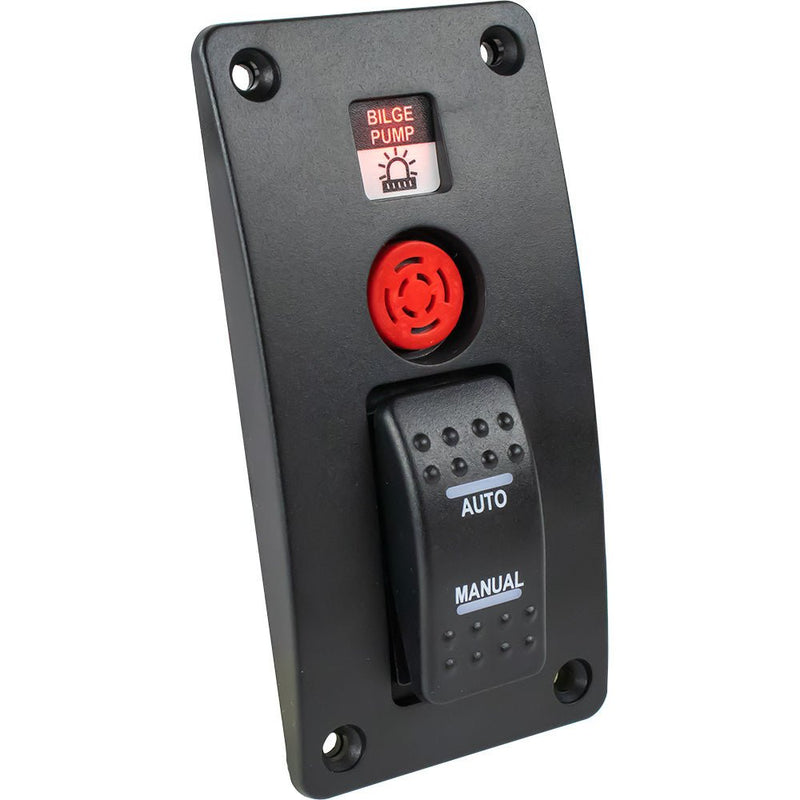 Sea-Dog Bilge Pump Water Alarm Panel w/Switch [423037-1] - Houseboatparts.com