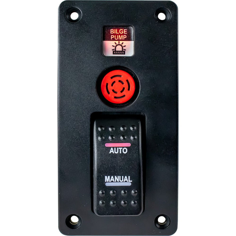 Sea-Dog Bilge Pump Water Alarm Panel w/Switch [423037-1] - Houseboatparts.com