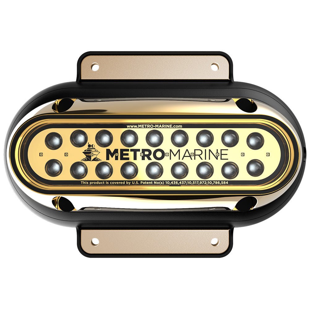 Metro Marine High-Output Elongated Surface Mount Light w/Intelligent Monochromatic LEDs - Blue, 90 Beam [F-SME1-H-B3-90] - Houseboatparts.com