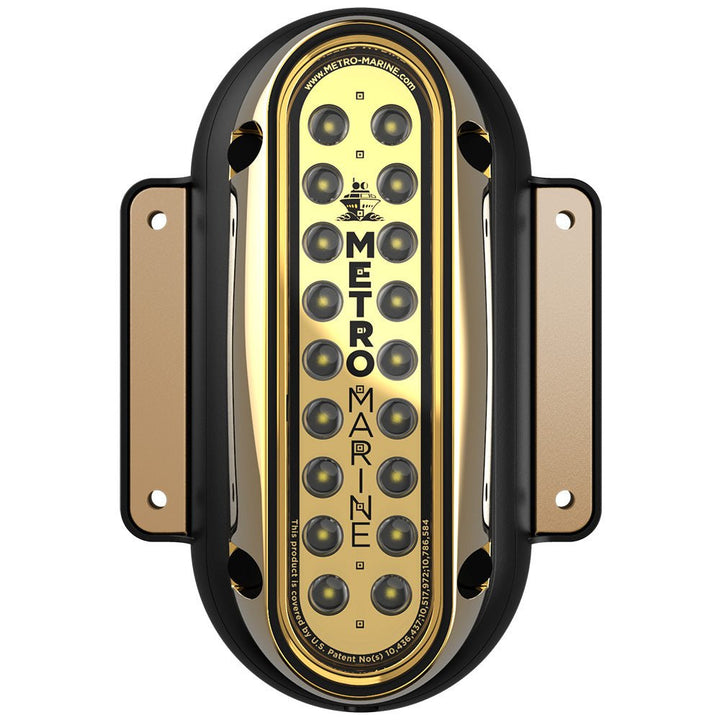 Metro Marine High-Output Vertical Surface Mount Light w/Intelligent Monochromatic LEDs - White, 90 Beam [F-SME1-V-W3-90] - Houseboatparts.com