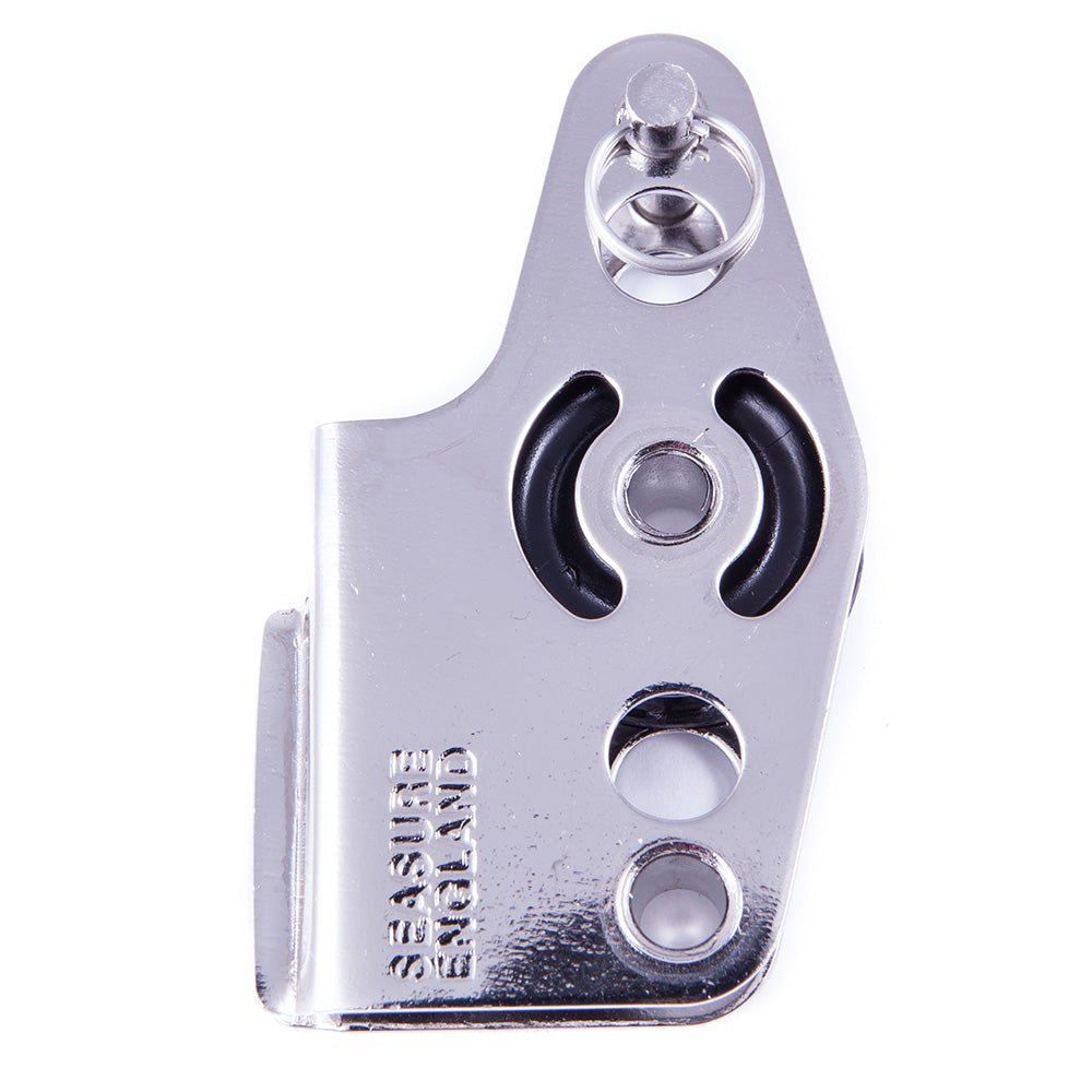 SeaSure 25mm Single Block w/V-Jam [00.13CRD] - Houseboatparts.com