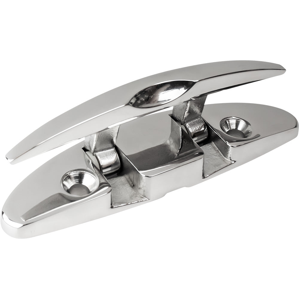 Sea-Dog 5" Oval SS Folding Cleat [041125-1] - Houseboatparts.com