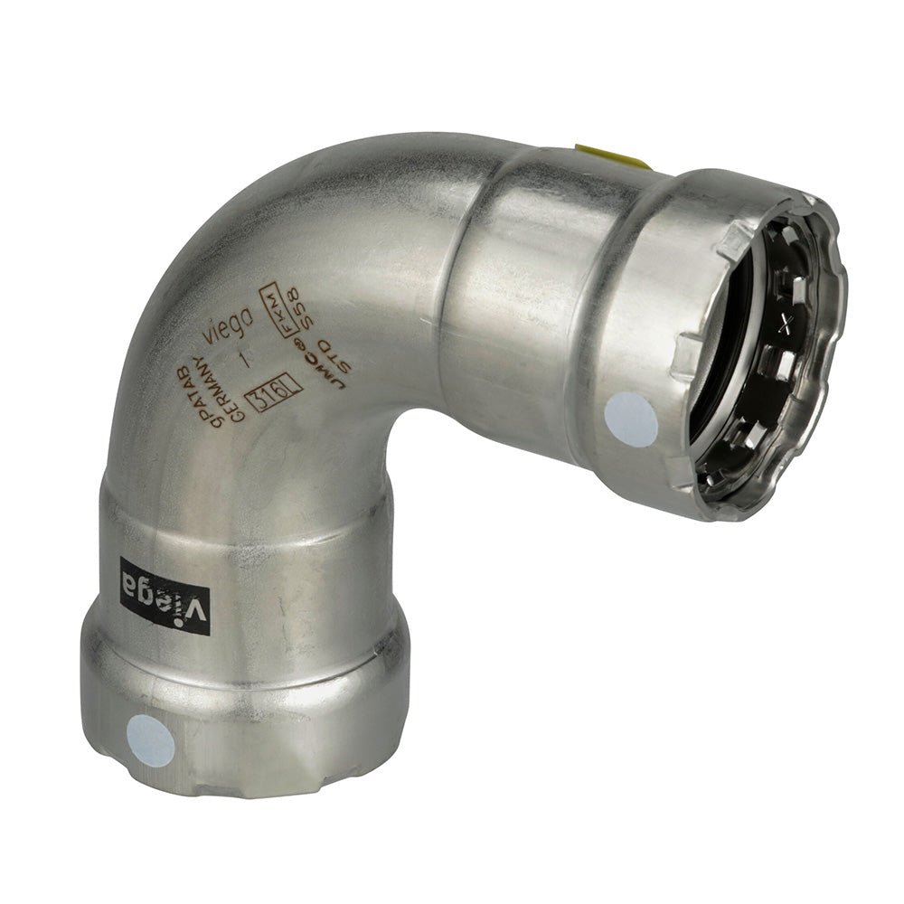Viega MegaPress 316 FKM 1" 90 Degree Elbow [91705] - Houseboatparts.com
