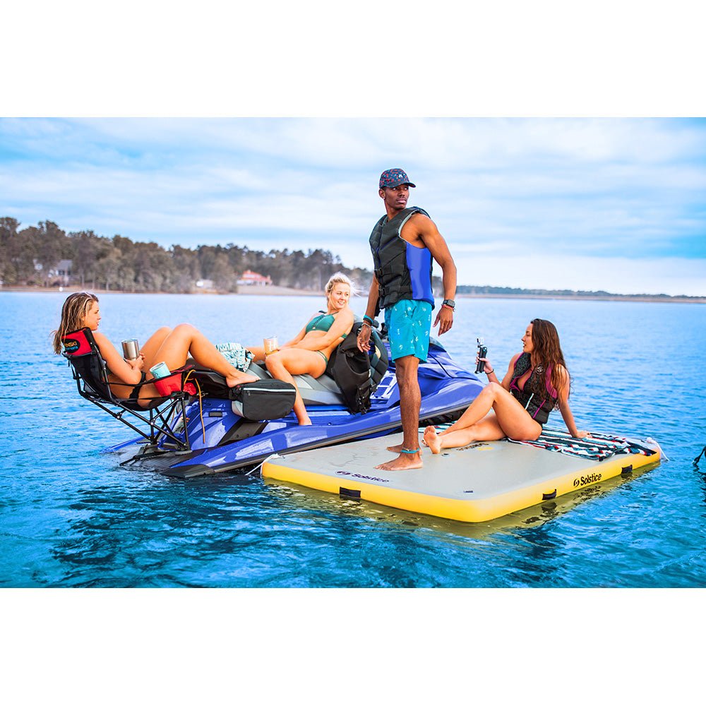 Solstice Watersports 6 x 5 Inflatable Dock [30605] - Houseboatparts.com