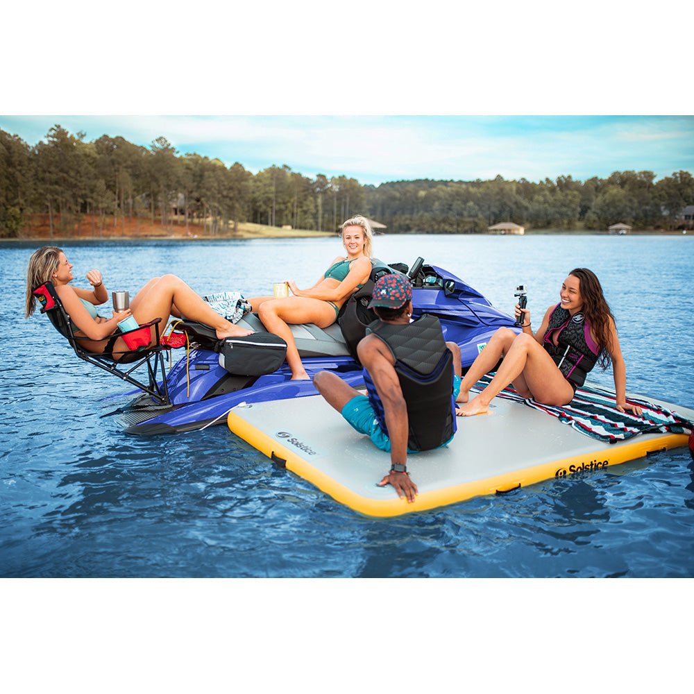 Solstice Watersports 8 x 5 Inflatable Dock [30805] - Houseboatparts.com