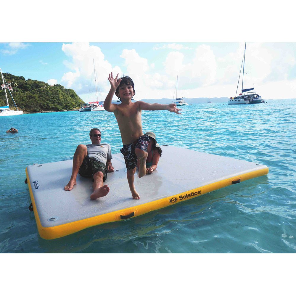 Solstice Watersports 10 x 10 Inflatable Dock [31010] - Houseboatparts.com