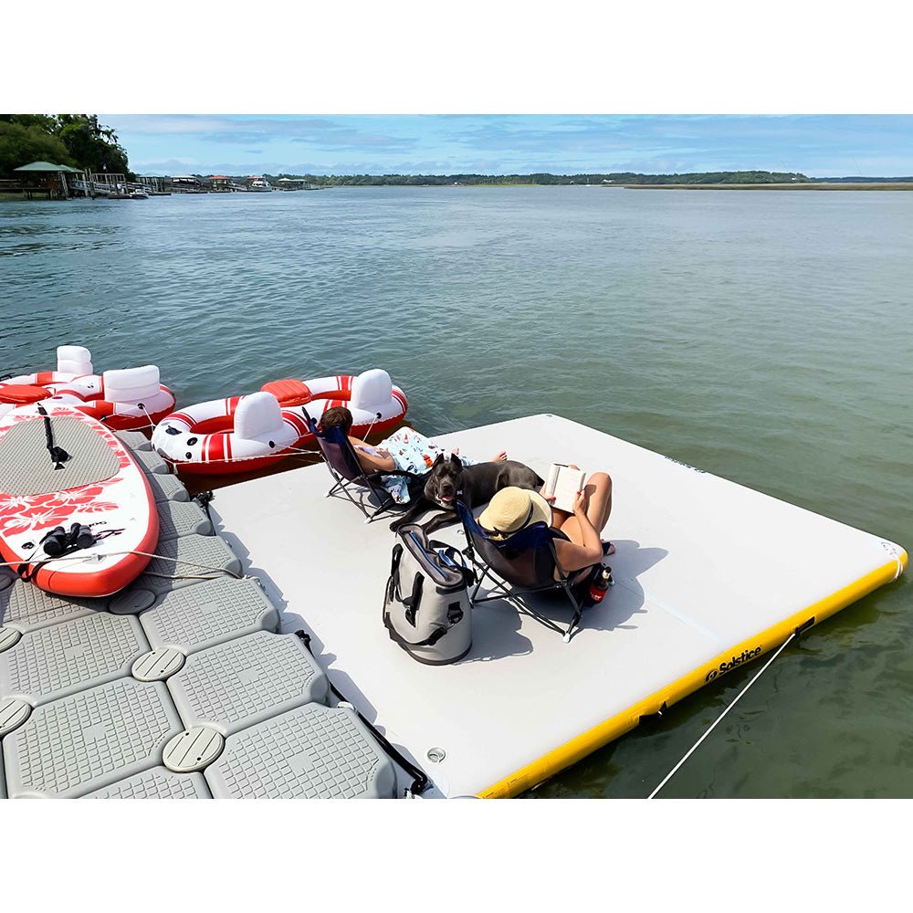 Solstice Watersports 10 x 10 Inflatable Dock [31010] - Houseboatparts.com