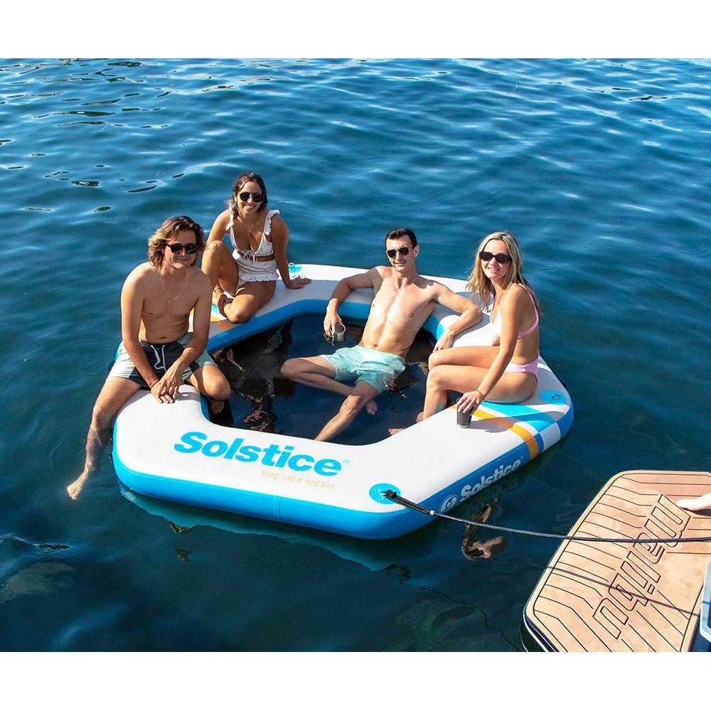 Solstice Watersports 86" Hex Mesh Dock [38150] - Houseboatparts.com