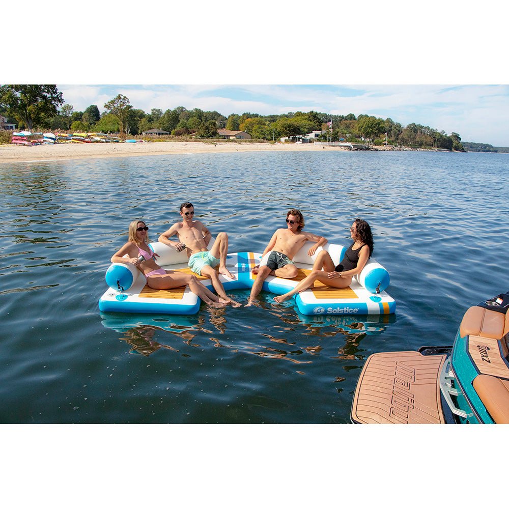 Solstice Watersports 11 C-Dock w/Removable Back Rests [38175] - Houseboatparts.com