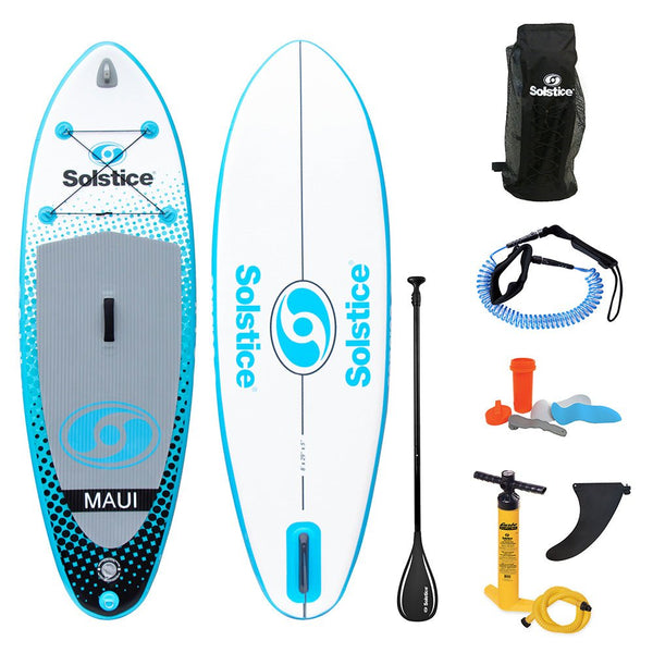 Solstice Watersports 8 Maui Youth Inflatable Stand-Up Paddleboard [35596] - Houseboatparts.com