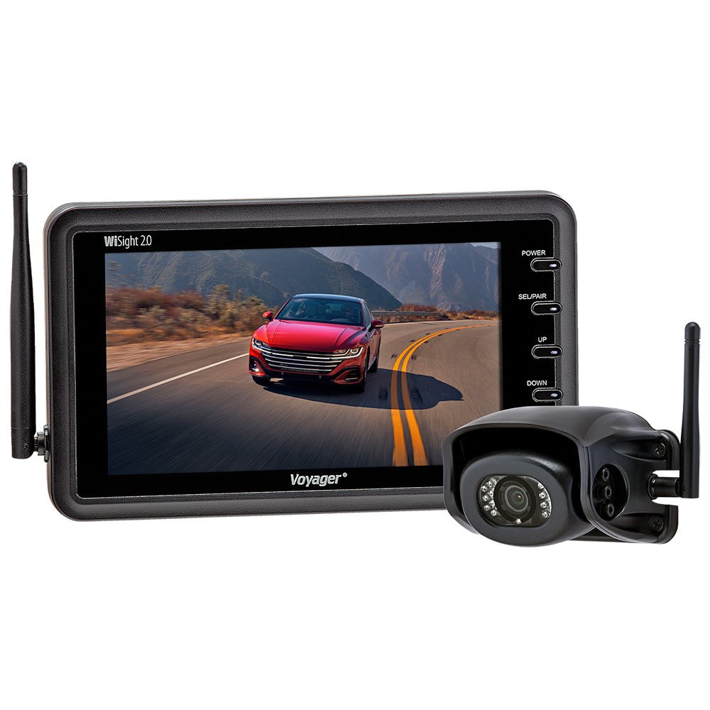 Voyager WiSight 2.0 - 7" Monitor w/Camera f/Prewire Systems - Wireless [WVSXP70] - Houseboatparts.com