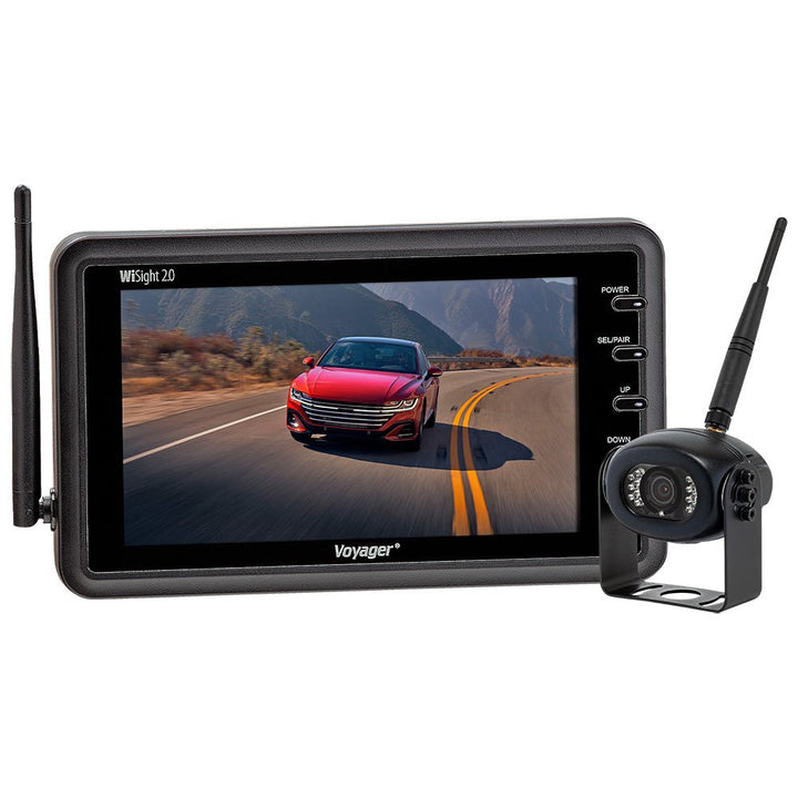 Voyager WiSight 2.0 - 7" Monitor w/Camera - Wireless [WVSXS70] - Houseboatparts.com