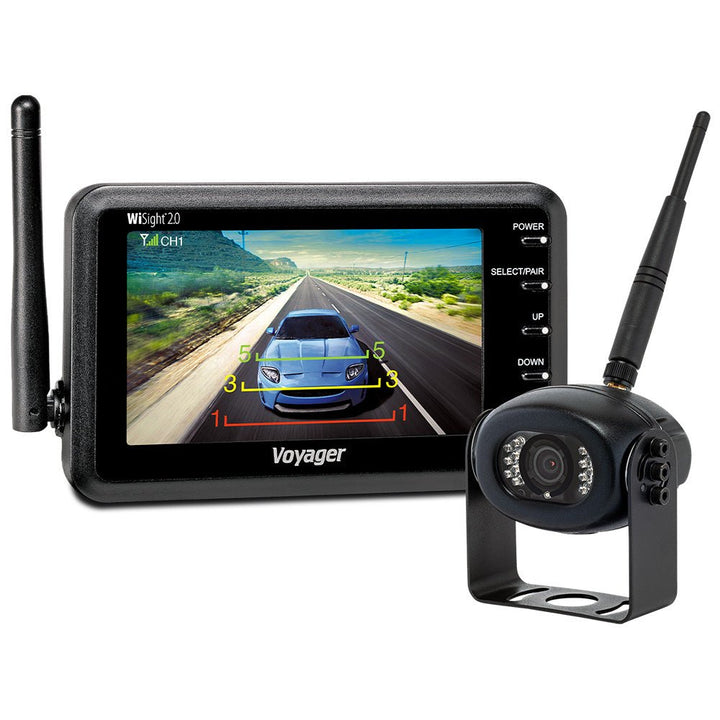 Voyager WiSight 2.0 - 4.3" Monitor w/Camera - Wireless [WVSXS43] - Houseboatparts.com